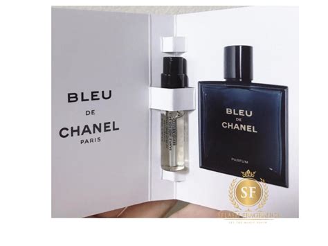 chanel bleu sample